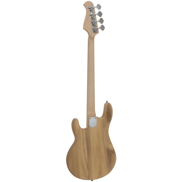 Dimavery MM-501, elektrická baskytara bezpražcová, přírodní - Image 2