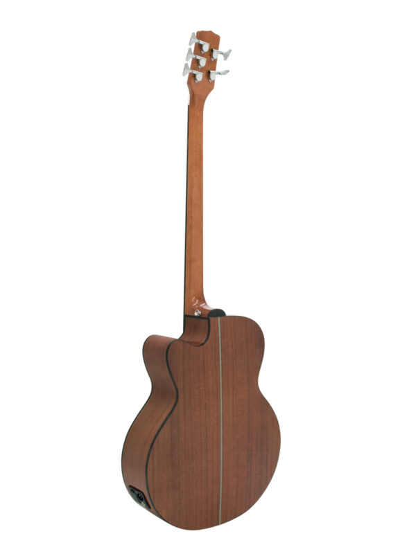 Dimavery AB-455, elektroakustická baskytara pětistrunná, přírodní - Image 2