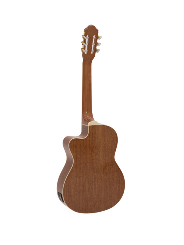 Dimavery CN-600, elektroakustická klasická kytara 4/4, přírodní - Image 2