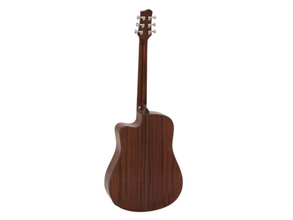 Dimavery ASW-60, elektroakustická kytara typu Dreadnought, přírodní - Obrázek 2
