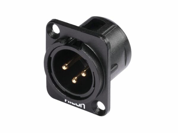 Hicon XLR mounting plug 3pin HI-X3DM