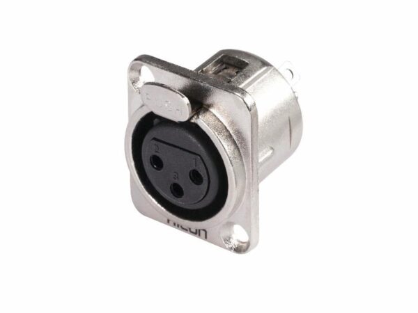 Hicon XLR mounting plug 3pin HI-X3DF