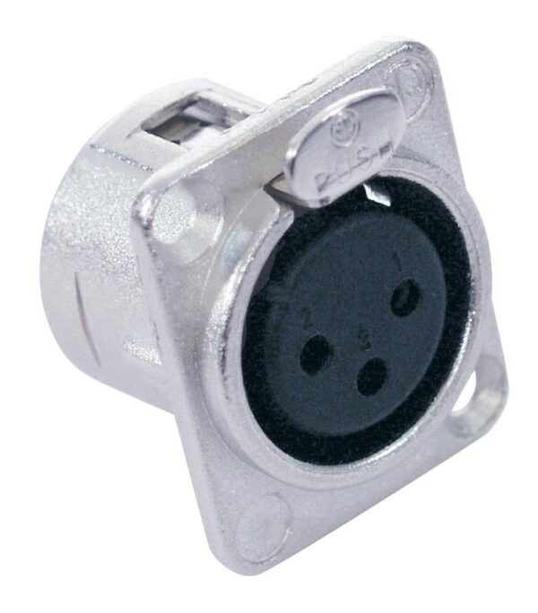 Neutrik montážní patice XLR NC3-FDL-1