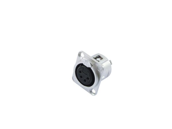 Neutrik XLR NC4-FDL-1, zásuvka na zabudování - Image 2