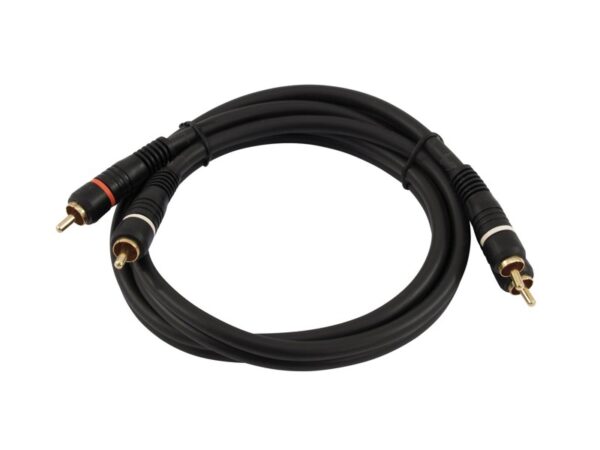 Kabel CC-06, propojovací kabel 2x 2 RCA zástrčka HighEnd, 60cm - Obrázek 2
