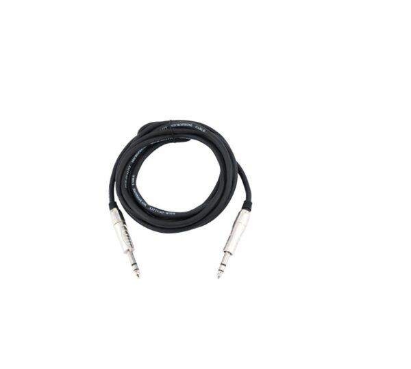 Omnitronic kabel Jack 6,3 mm stereo/Jack 6,3 mm stereo, 3m - Image 2