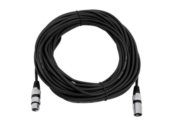Kabel MC-200 XLR samec - XLR samice, černý, 20m - Image 2