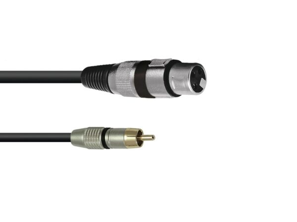 Kabel SADC XLR samice - RCA samec - Image 2