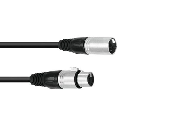 Kabel FP-05 5-pólový XLR samec - XLS samice, 0,5 m