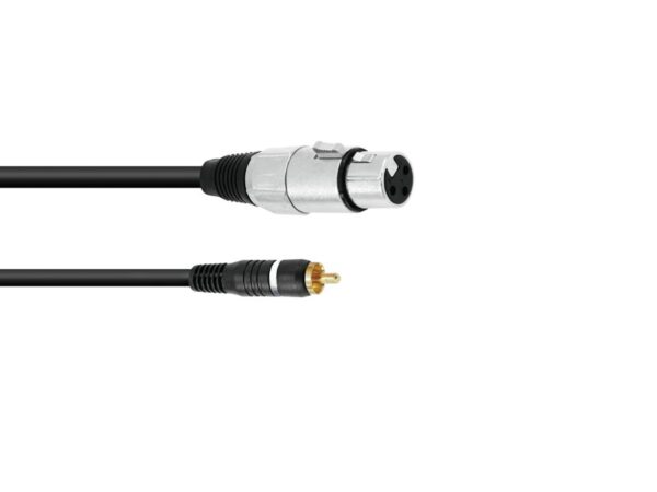 Kabel CXF-20 RCA - XLR samice, 2 m