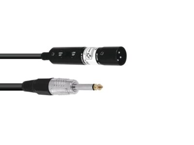 Redukce AC-03 XLR samec - Jack 6,3 mono, 30 cm