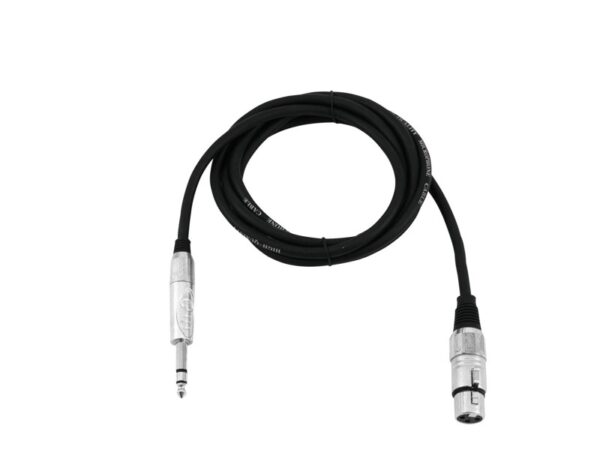 OMNITRONIC Adaptérový kabel XLR(F)/Jack stereo 0,9m - Image 2