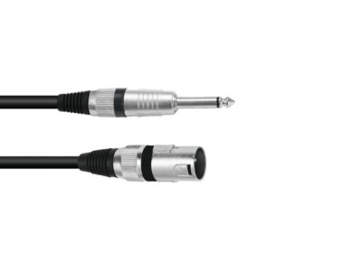 Kabel XK-50 XLR samec - Jack 6,3 mono, 5 m