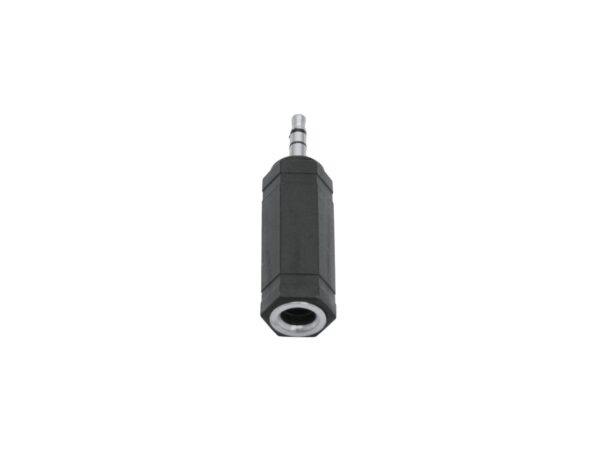 Omnitronic redukce mini jack 3,5mm zástrčka /Jack 6,35mm zásuvka, stereo - Obrázek 2