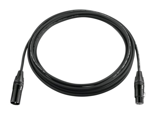 PSSO DMX kabel XLR 3-pinový, černý, 20m, konektory Neutrik - Image 2