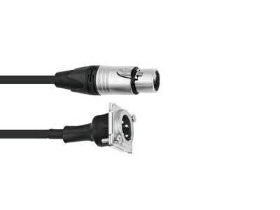 PSSO Patch kabel XLR(F)/XLR(M) S 1m