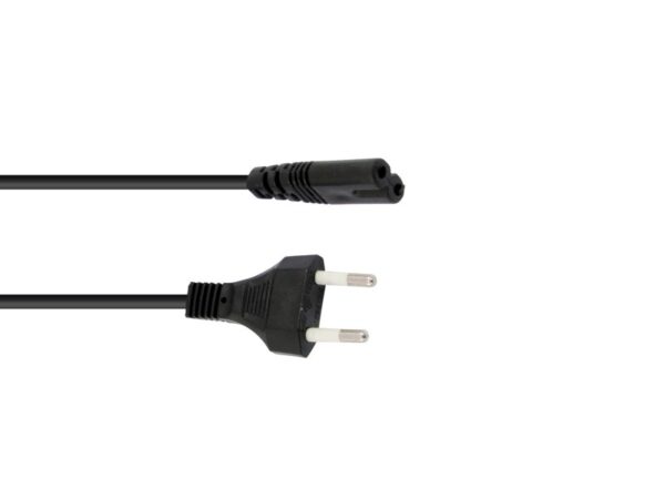 OMNITRONIC Euro napájecí kabel 1,5m bk