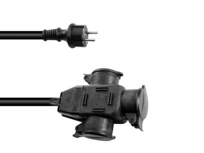 Eurolite prodlužovací kabel 3x2,5mm, 5m, 3x zásuvka