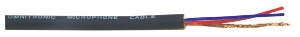 Omnitronic mikrofonní kabel, 100m role, černý, sada XLR konektorů - Image 2