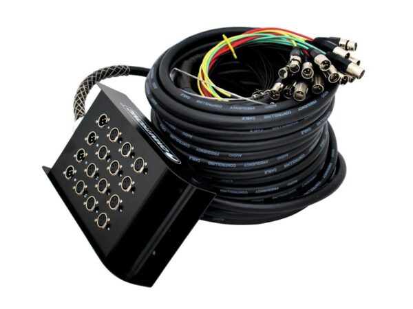 Omnitronic multicore kabel se stageboxem 12IN/4OUT XLR, 30 m - Image 2