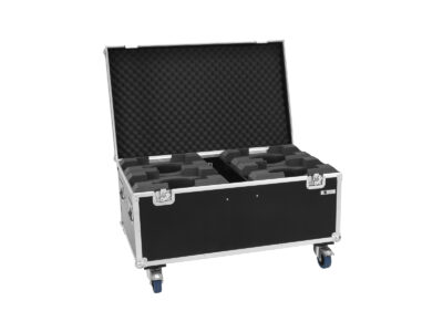 Roadinger Transportní Case pro 4x LED Eurolite LED TMH-X7,  otočná hlavice