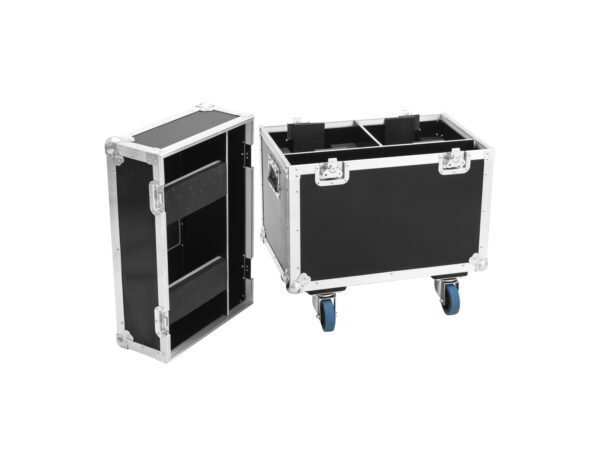 Roadinger Transportní Case pro 2x LED Eurolite LED TMH-75, otočná hlavice - Image 2