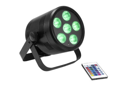 Eurolite AKKU PAR 6 QCL Spotlight s DMX a baterií