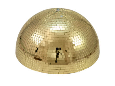 EUROLITE Motorizovaná disko polokoule, průměr 50 cm, zlatá
