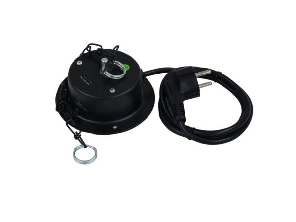 Eurolite MD-1030, motorek 3 ot./min. pro zrcadlové koule do 30 cm, se zástrčkou