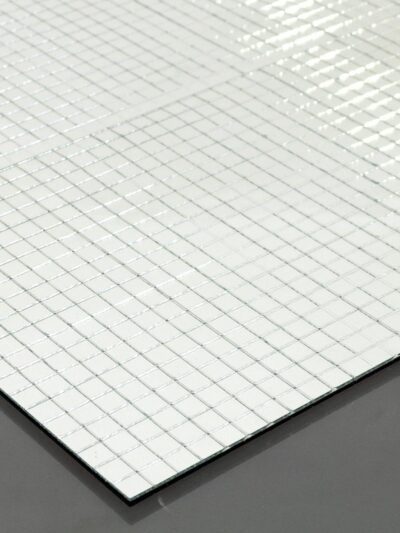 Plát zrcadlový 400x200mm, zrcadlové kostičky 10x10mm