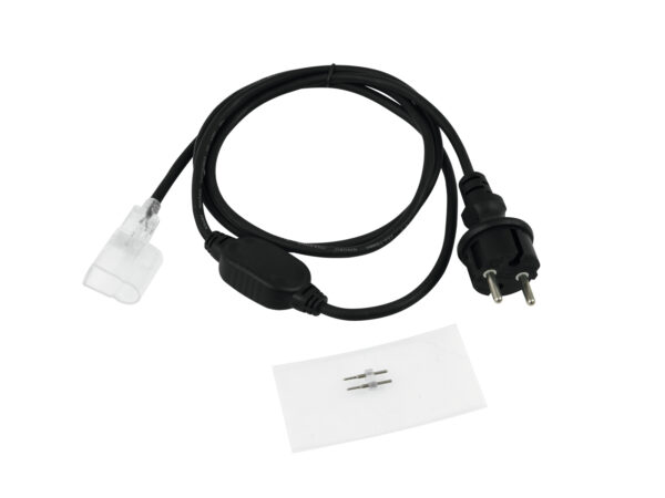LED Neon Flex, EC napájecí kabel se zástrčkou