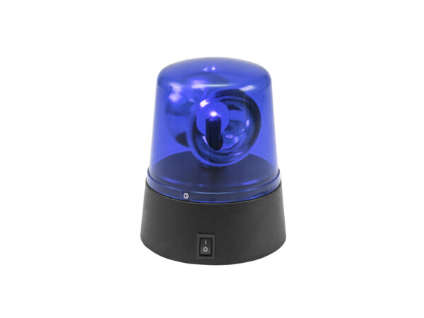 Eurolite LED mini policejní maják, modrý