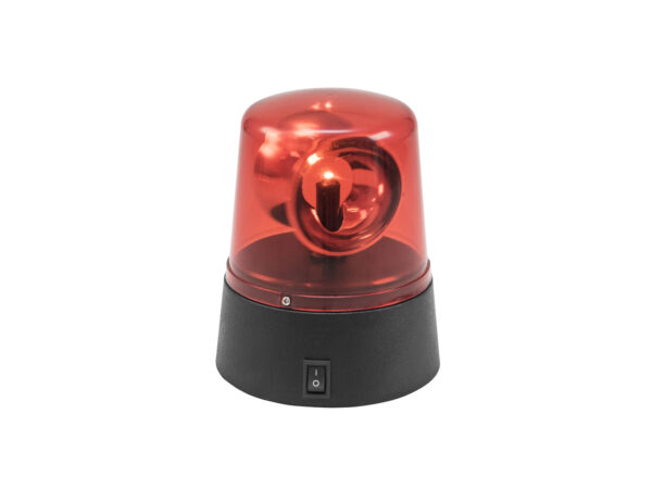 Eurolite LED mini policejní maják, červený