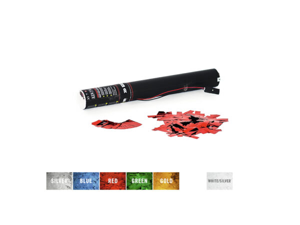 Tcm Fx elektronické dělo na konfety 40cm, metalické červené konfety - Image 2