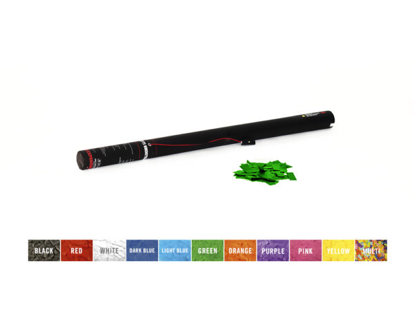 Tcm Fx elektronické dělo na konfety 80cm, tmavě zelené konfety - Image 2