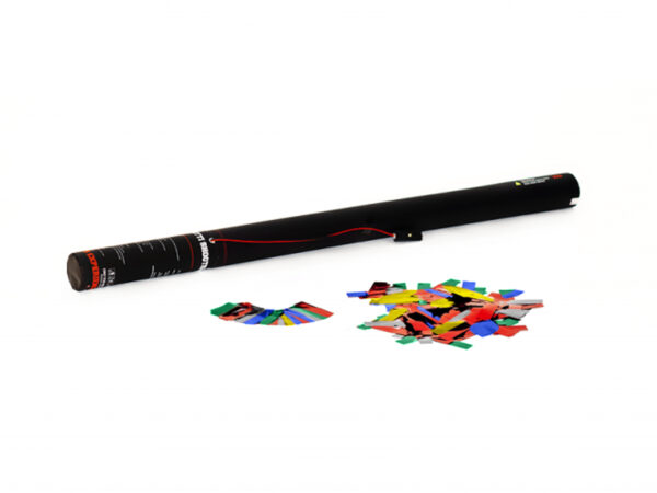 Tcm Fx elektronické dělo na konfety 80cm, metalické barevné konfety