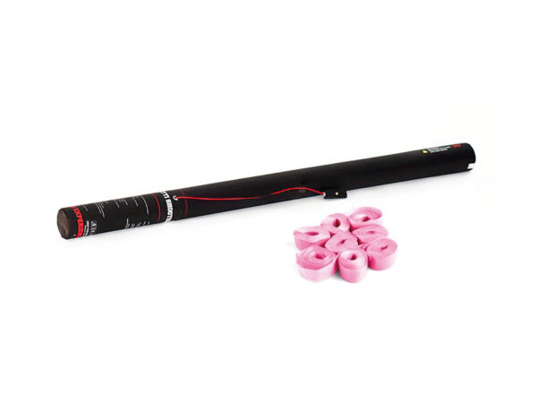 Tcm Fx elektronické dělo na konfety-serpentýny 80cm, růžové konfety