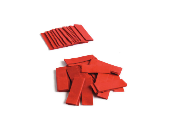 Tcm Fx pomalu padající obdélníkové konfety 55x18mm, červené, 1kg - Obrázek 2