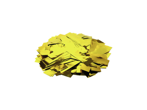 Tcm Fx metalické obdélníkové konfety 55x18mm, zlaté, 1kg