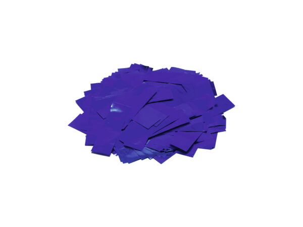 Tcm Fx metalické obdélníkové konfety 55x18mm, modré, 1kg