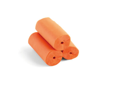 TCM FX pomalu padající konfety-serpentýny 10mx5cm, oranžové, 10x