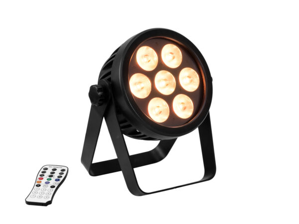 Eurolite LED 4C-7 Silent Slim reflektor, 7x 8W QCL LED, DMX