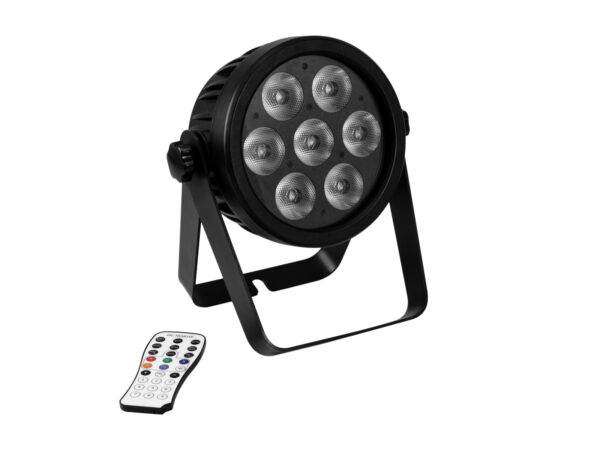 Eurolite LED 4C-7 Silent Slim reflektor, 7x 8W QCL LED, DMX - Image 2