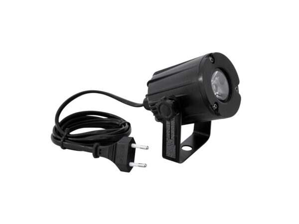Eurolite LED spot 3W, 3200K, 6, černý, bodový reflektor - Image 2