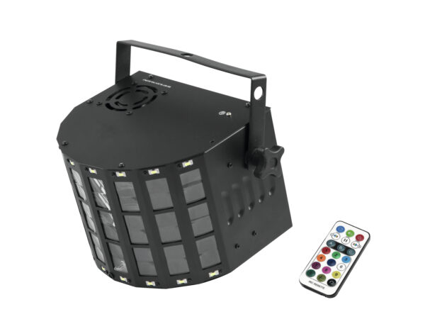 Eurolite LED DERBY 4x 3W a 16x 0,5W SMD DMX, paprskový efekt - Obrázek 2
