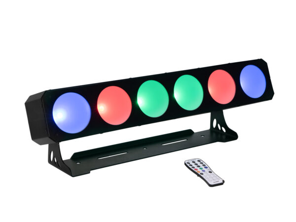 Eurolite LED BAR 6x30W COB RGB DMX, světelná lišta