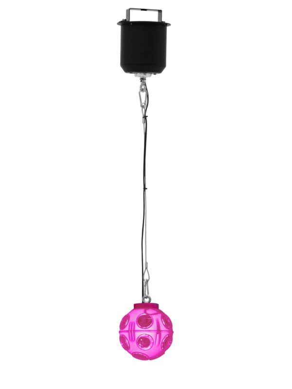 Eurolite LED SET 20 cm zrcadlová koule 2x 1W TCL, paprskový efekt - Image 2