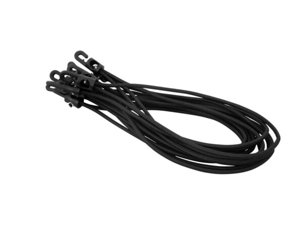 Úchyt napínací 27cm, gumový, černý, sada 12 ks - Obrázek 2