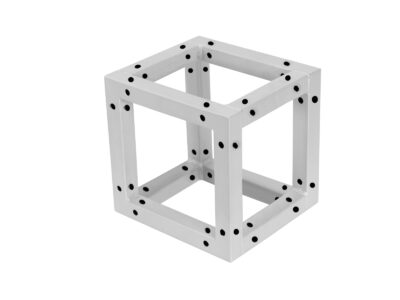 DECOTRUSS Quad, rohový díl šedý