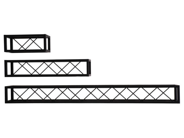 DECOTRUSS Quad ST-500, rovný díl černý - Image 2